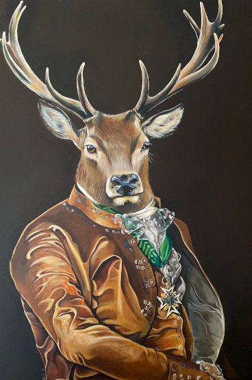 Cerf, médaille l'Ordre du SAINT-ESPRIT
