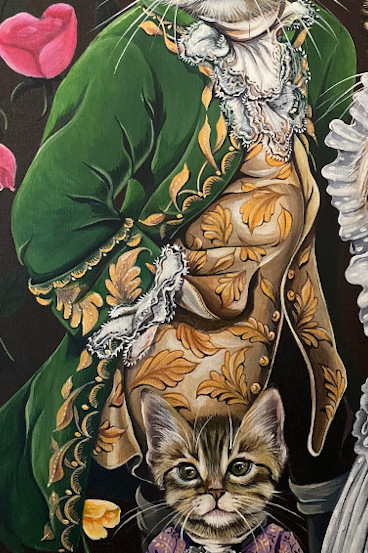 Roses et costumes
