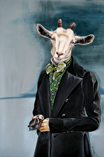 Chèvre acrylique