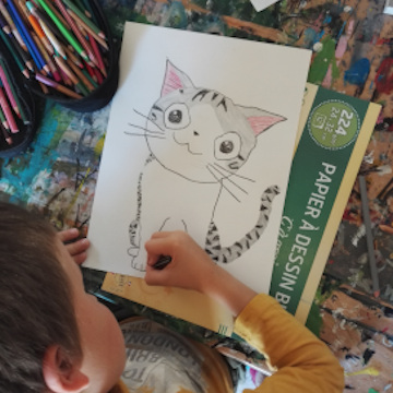 crayons de couleurs