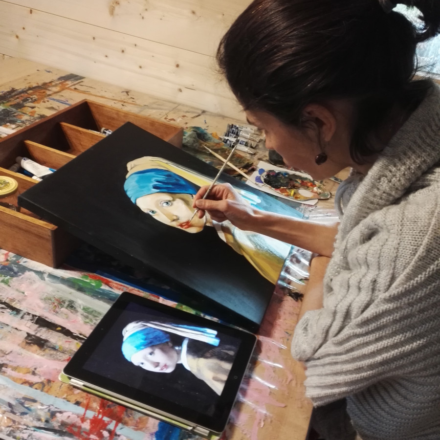  Béatrice Larzul, Artiste peintre, Haute-Savoie